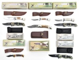 (8) Boxed Whitetail Cutlery fixed blade