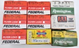 12ga. shotgun ammunition (9) boxes, five boxes Federal