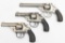 Lot of 3 Iver Johnson Arms & Cycle Works revolvers