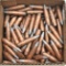 100 Count .50 BMG bullets with painted gray/silver