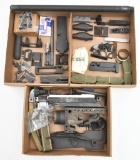 Large grouping of machine gun parts & components