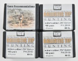 Lot of (4) boxes Nosler Ballistic Tip