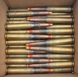 .50 BMG ammunition (34) rounds military surpllus