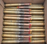 .50 BMG ammunition (34) rounds military surpllus