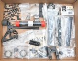 Large lot of assorted modern rifle parts