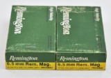 6.5mm Rem. Mag. ammunitions (2) boxes Remington