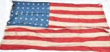 (2) 48 star US flags, WWII era