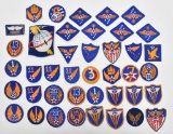 40 assorted World War II Army Air Corp patches