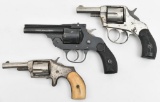 Lot of 3 revolvers to include: