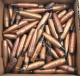 110 count box of .50 BMG black tip bullets.