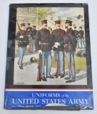 Large book Uniforms of the United States Army