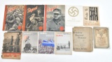 Nazi and other booklets, magazines and