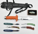 Wenoka divers knife with sheath