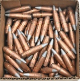 100 Count .50 BMG bullets with painted gray/silver