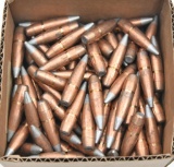 100 Count .50 BMG bullets with painted gray/silver