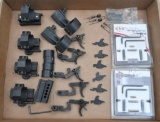 Lot of AR parts and optic mounts to include