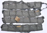 7.62mm NATO ammunition (4) bandoliers