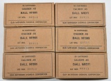 .45 caliber Ball M1911 ammunition (6) boxes