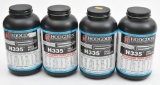 4 Bottles of Hodgdon H335 rifle powder