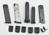 Lot of 5 assorted magazines to include Glock