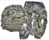 U. S. Military surplus belts, pouches and camo