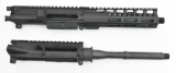 2 AR-15 pistol uppers, one having 7.62x39