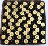 100 count .50 BMG fired brass cases.