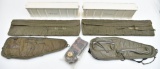 Lot of 2 WWII M1 Garand padded jump bags