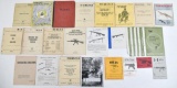 Large lot of machine gun, rifle and other manuals