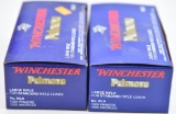 (2) Boxes Winchester WLR large rifle primers,