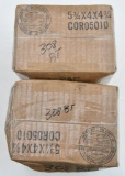 (2) 16.01 lbs. boxes of bullets marked 308 BT.