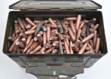 WWII U.S. Military ammo can with .50 BMG