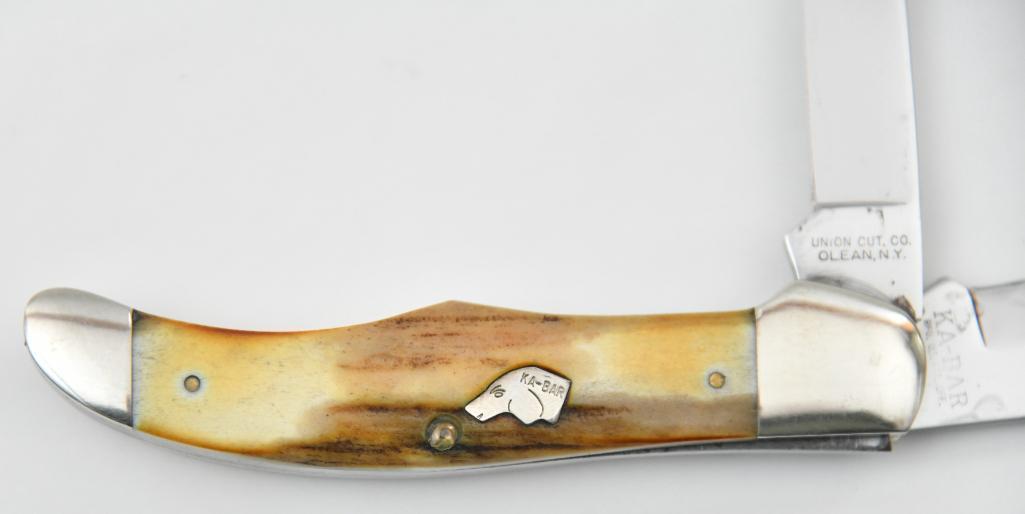 KA-BAR 1978 Dog Head Model V111/78 twin folding | Proxibid KA-BAR 1978 Dog Head Model V111/78 twin folding | Proxibid