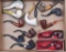 Lot of 11 assorted mostly wooden pipes, selling as lot.