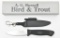 A.G. Russell Bird & Trout AGBT-8A fixed blade knife in original box and sheath.