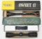 (5) Scopes all in boxes to include Lyman All-American 10x, BSA Sweet 17 3-12x40mm,