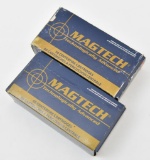 .44 Rem. Mag. ammunition - (2) boxes Magtech 240 grain SJSP, 50 round boxes,