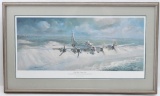 'Little Willie' Coming Home framed and signed limited edition print 913/1000 by Keith Ferris