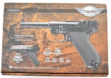 Umarex Legends P.08 Luger CO2 powered air gun in original box.