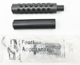 (2) MPS barrel extensions/shroud 9mm 3/4x10 and .45 auto...7/8x10 thread.