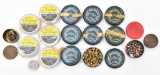 (8) Tins of shotgun shell primers, appear to be 100 count tins with some tins being still sealed.
