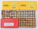 .44 mag. custom loaded ammunition (129) total rounds in three MTM & Flambeau plastic cases.