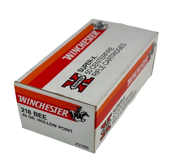 .218 BEE ammunition one box Winchester Super-X