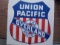 OLD UNION PACIFIC LOGO REPRODUCED SIGN BY 'SIGNAL SIGNS