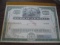 OLD READING COMAPNY STOCK CERTIFICATE-EARLY 1900'S