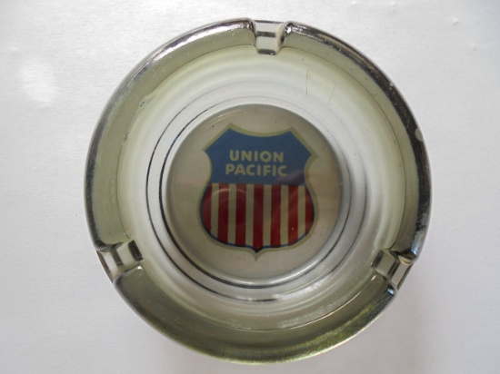 OLD UNION PACIFIC RAILROAD ADVERTISING ASH TRAY