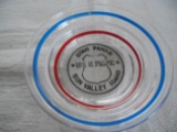 SMALL UNION PACIFIC GLASS DISH WITH 