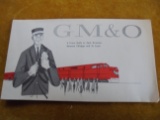 VINTAGE GULF, MOBILE AND OHIO RAILROAD TICKET ENVELOP