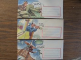 3 WORLD WAR TWO HOME FRONT ENVELOPS FOR LETTERS TO SERVICEMEN -VERY GRAPHIC AND FAIRLY RARE