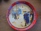 OLD ADVERTISING BEER TRAY SCHEIDT'S VALLEY FORGE & RAMS HEAD